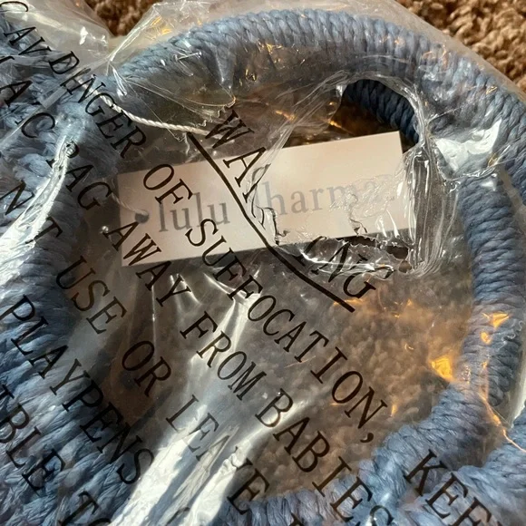 Lulu Dharma Half Moon Woven Tote - Picture 9 of 10